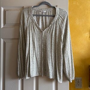 Floral Long Sleeve Blouse